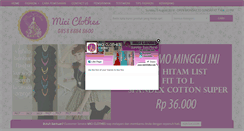 Desktop Screenshot of miciclothes.com
